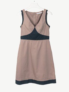 See by Chloe SS11 Mauve Two-Tone Sateen Dress